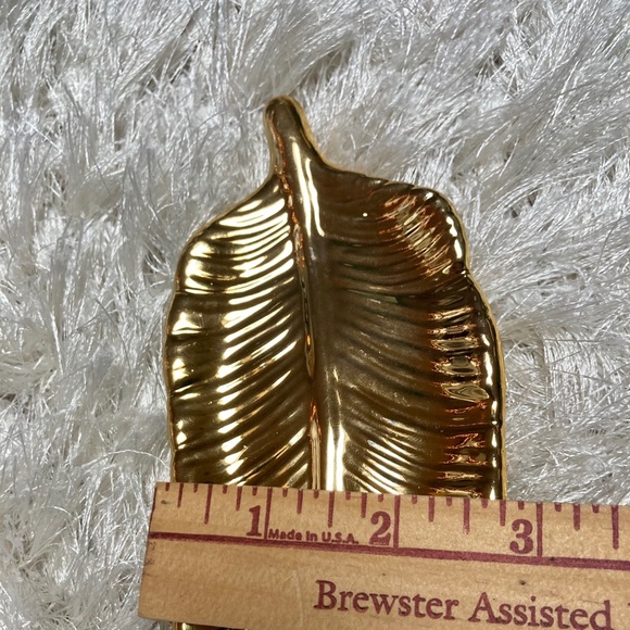 Gold Leave Trinket Tray - Picture 9 of 9